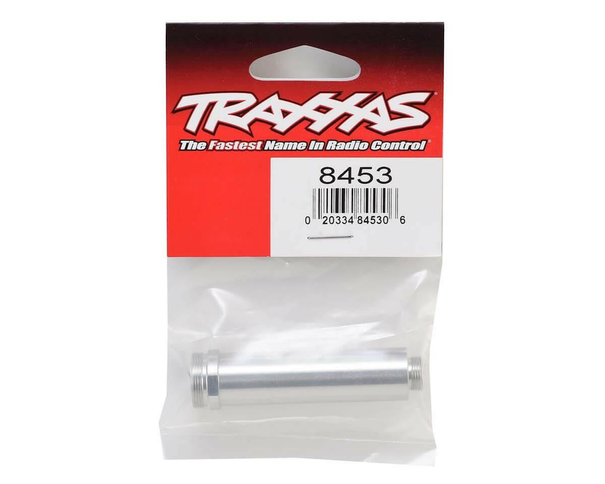 Corps d'amortisseur avant GTR, 64mm, aluminium argent non filete Unlimited - Traxxas 8453 - Breizh Modélisme.