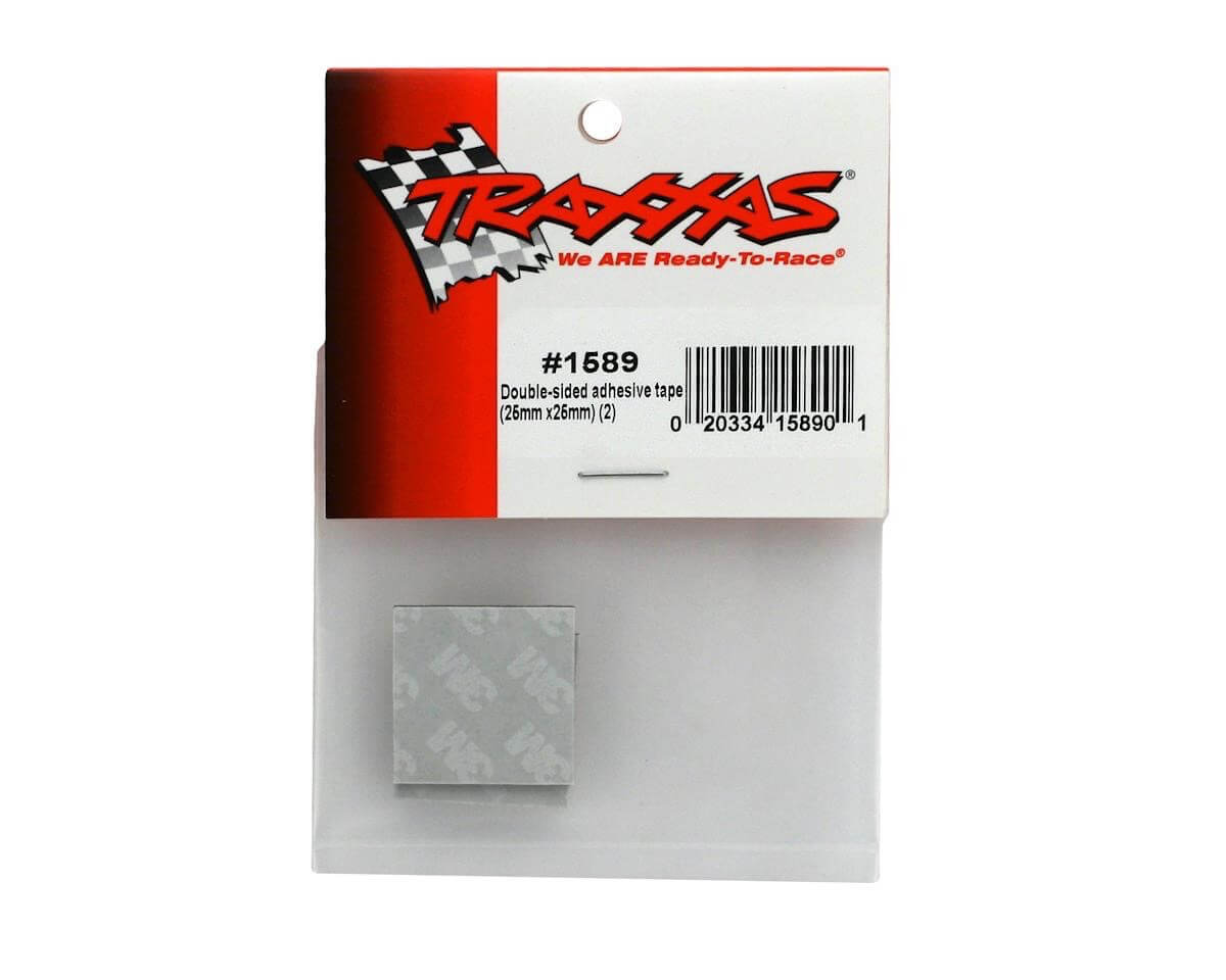 Double face 25x25mm (x2) - Traxxas 1589 - Breizh Modélisme