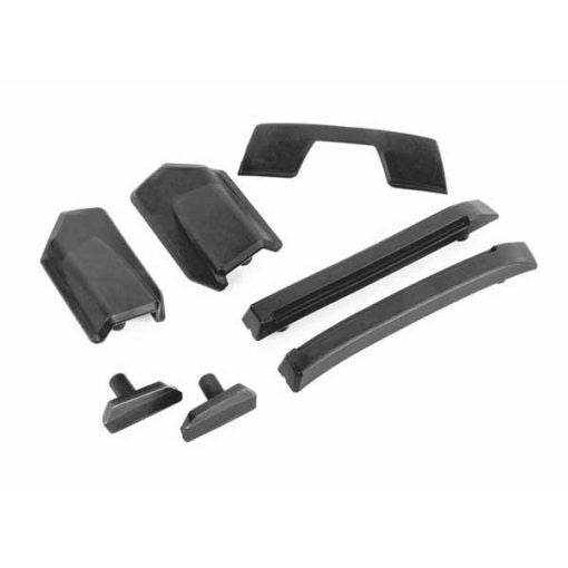 Kit de renforcement de carrosserie noir - sledge Traxxas 9510 - Breizh Modélisme.