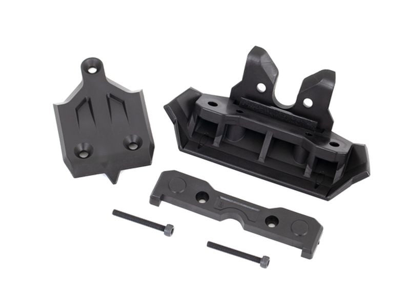 Pare-choc avant + support - Traxxas sledge 9535 - Breizh Modélisme.