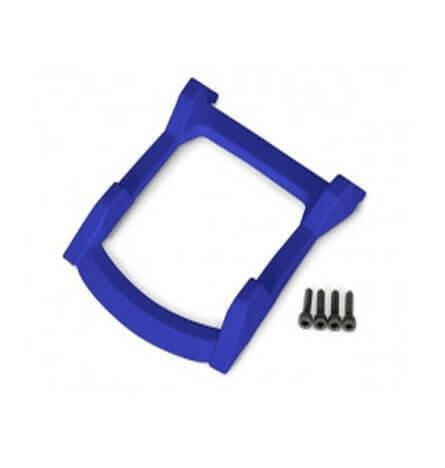 Plaque de protection toit bleu Rustler 4x4 VXL - Traxxas 6728X - Breizh Modélisme.
