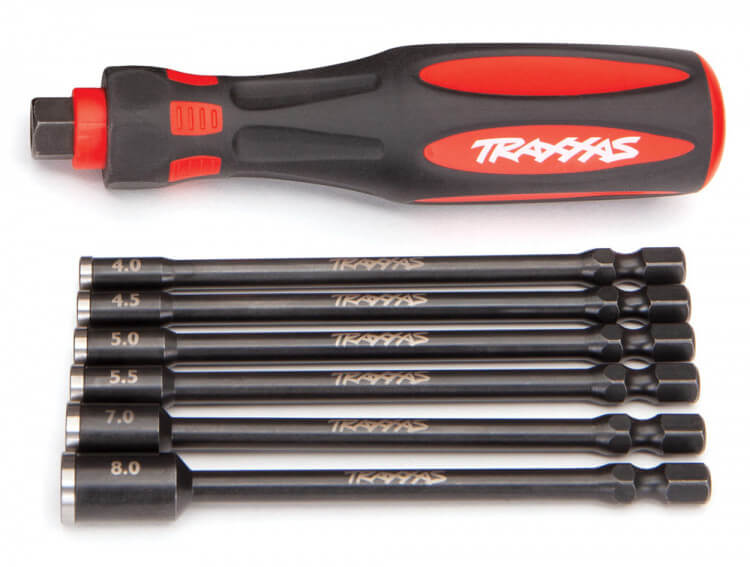 Traxxas 8719 Ensemble tournevis et 6 embouts - Breizh Modélisme.