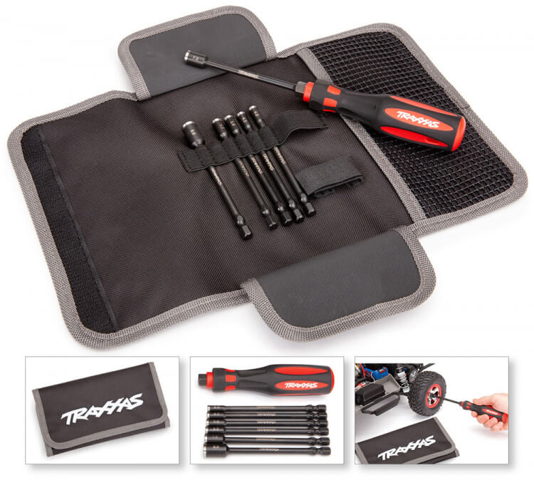 Traxxas 8719 Ensemble tournevis et 6 embouts - Breizh Modélisme.