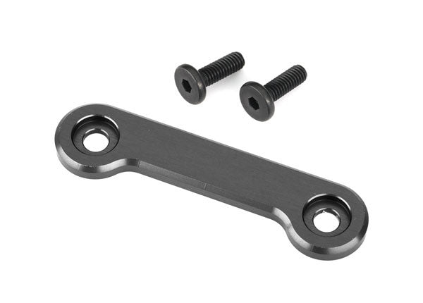 Traxxas 9617A Cale alu anodisé noir pour aileron Traxxas Sledge
