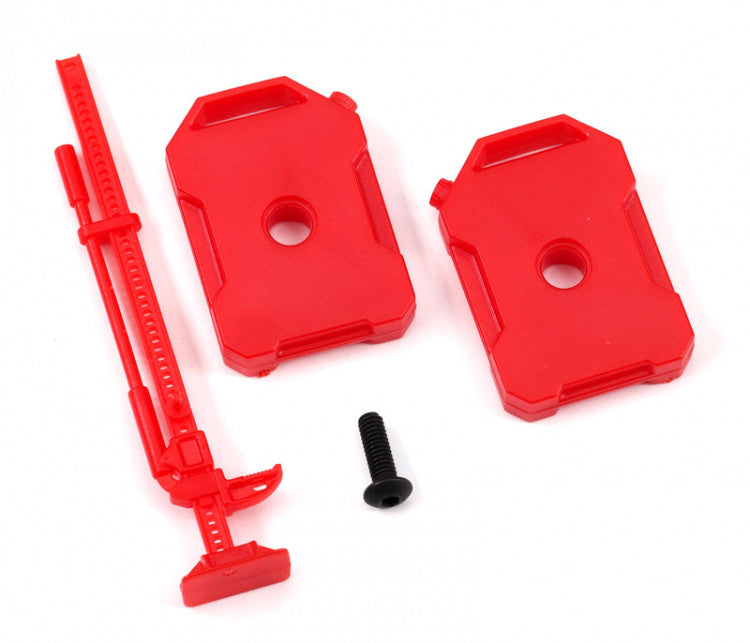 Traxxas 9721 Jerrican Et Crick Rouge Pour 9712 - Trx-4m
