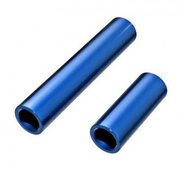 Traxxas 9752 Cardans Central Avant/Arriere Anodises Bleus TRX4-M 9752