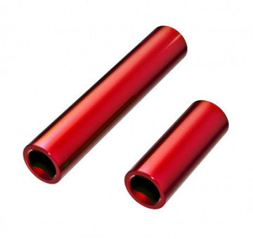 Traxxas 9752 Cardans Central Avant/Arriere Anodises Rouges - Trx-4m