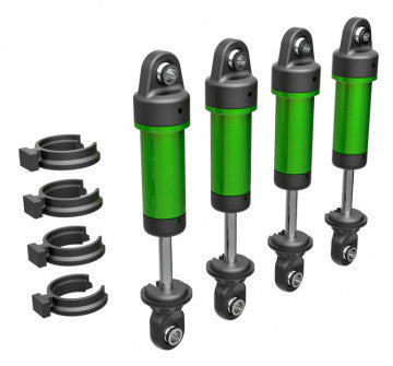Traxxas 9764 Amortisseurs 1/18 Alu Anodises Verts (X4) TRX4M
