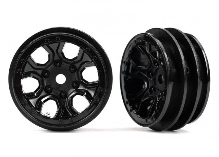 Traxxas 9770 Jantes 1,0 Noires (X2) - Trx-4m