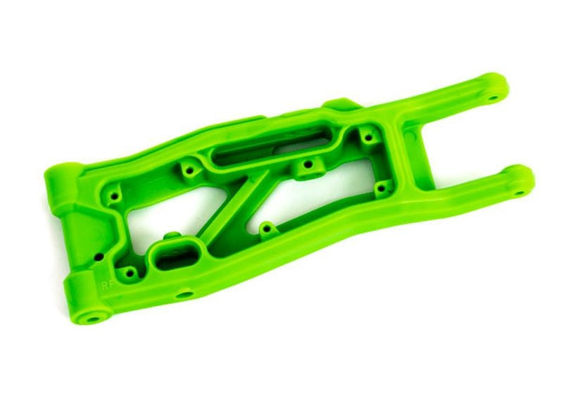 Triangle de suspension avant droit - vert Traxxas sledge 9530G - Breizh Modélisme