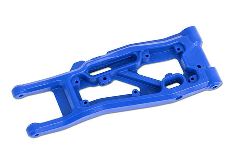 Triangle de suspension avant gauche - bleu Traxxas sledge 9531X - Breizh Modélisme