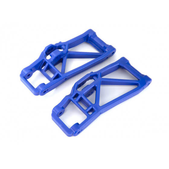 Triangles de suspension Inférieurs bleu - Traxxas 8930X - Breizh Modélisme