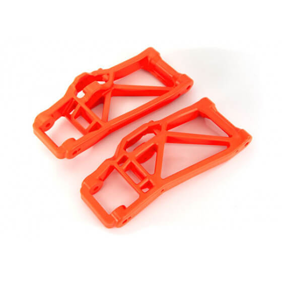 Triangles de suspension Inférieurs orange - Traxxas 8930T - Breizh Modélisme