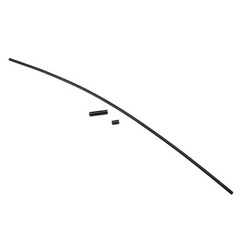 Tube d'Antenne Noir + bouchon + support - Traxxas 1726A - Breizh Modélisme