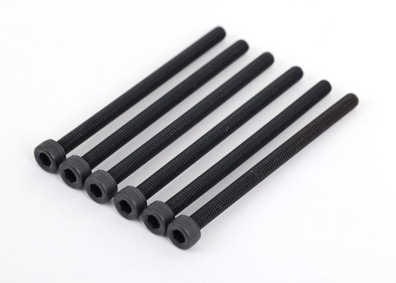 Vis btr tete ronde 3x45mm (x6) Traxxas 9682 - Breizh Modélisme