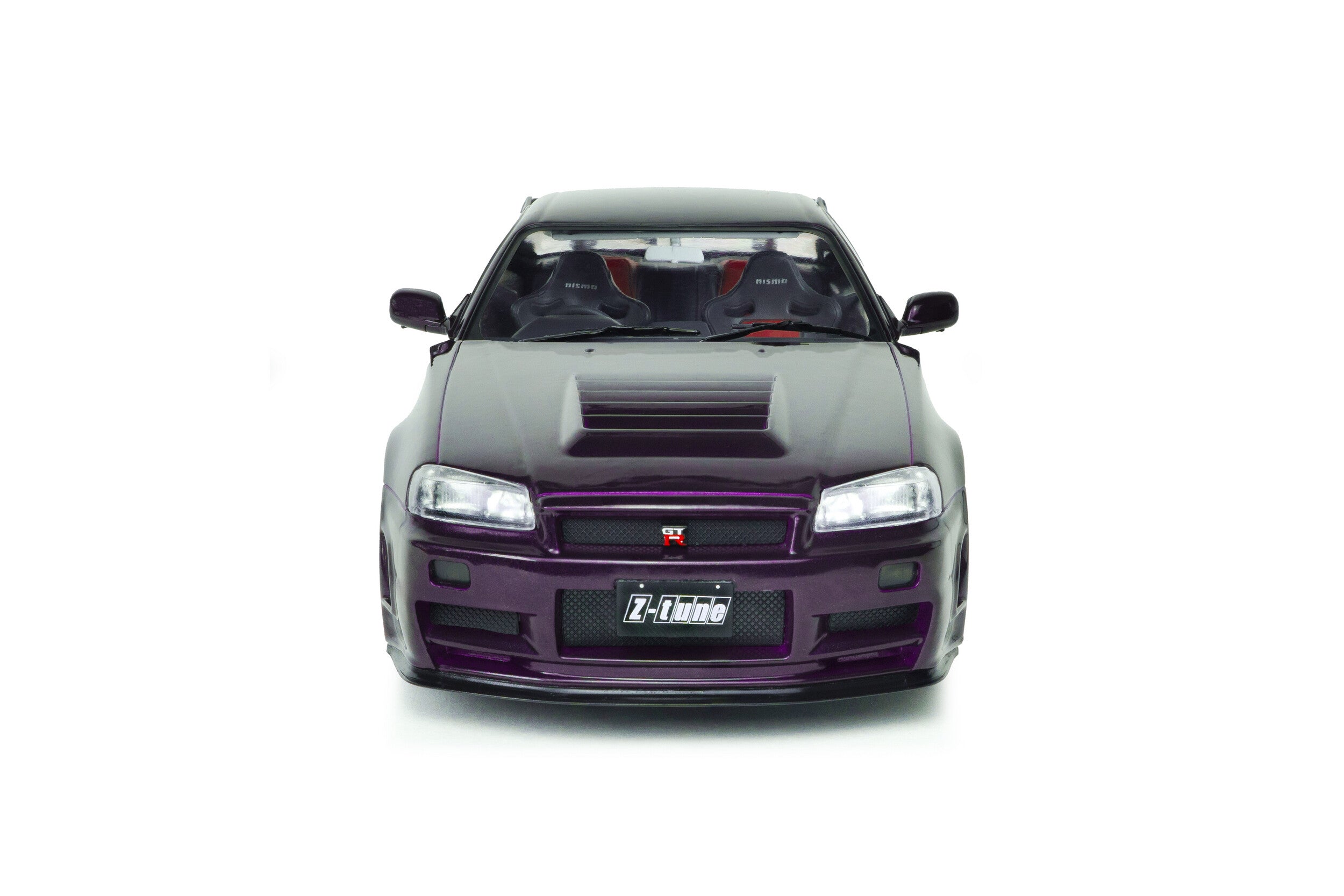 Solido S1804311 Voiture miniature collection 1/18 Nissan Skyline (R34) GT-R Z Tune 1999 Midnight Purple