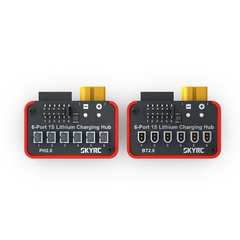 Station de charge de batterie au lithium OSH 6 ports 1S avec connecteur PH2.0