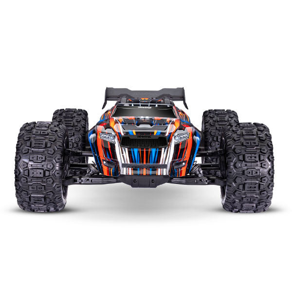 Combo Traxxas Sledge 1/8 Brushless belted orange VXL 6S TQi ID RTR 95096-4 - Breizh Modélisme.