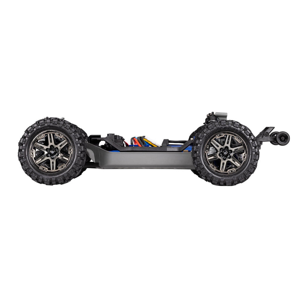 Pack Traxxas Rustler 4x4 HD VXL Brushless 1/10 RTR - 67376-4 rouge - Breizh Modélisme.