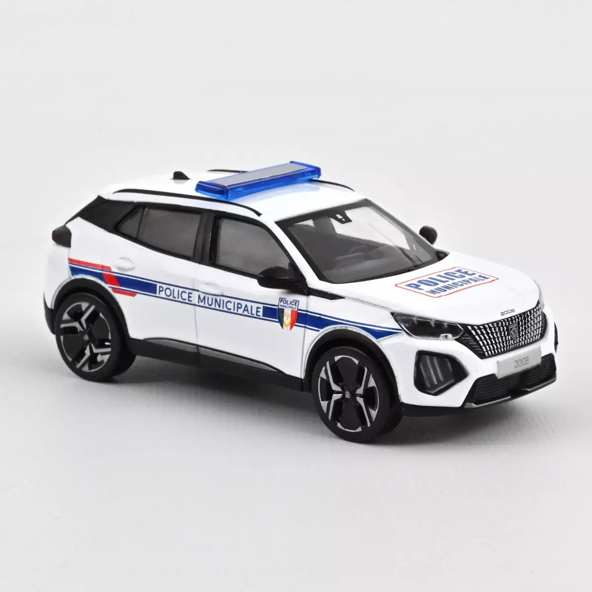 Voiture miniature collection 1/43 Peugeot 2008 2024 Police Municipale Norev 472875