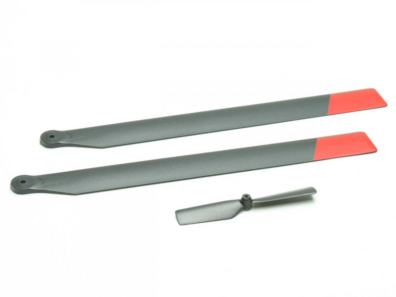 Pales de rotor du Jet Ranger - 15627 - Breizh Modélisme.