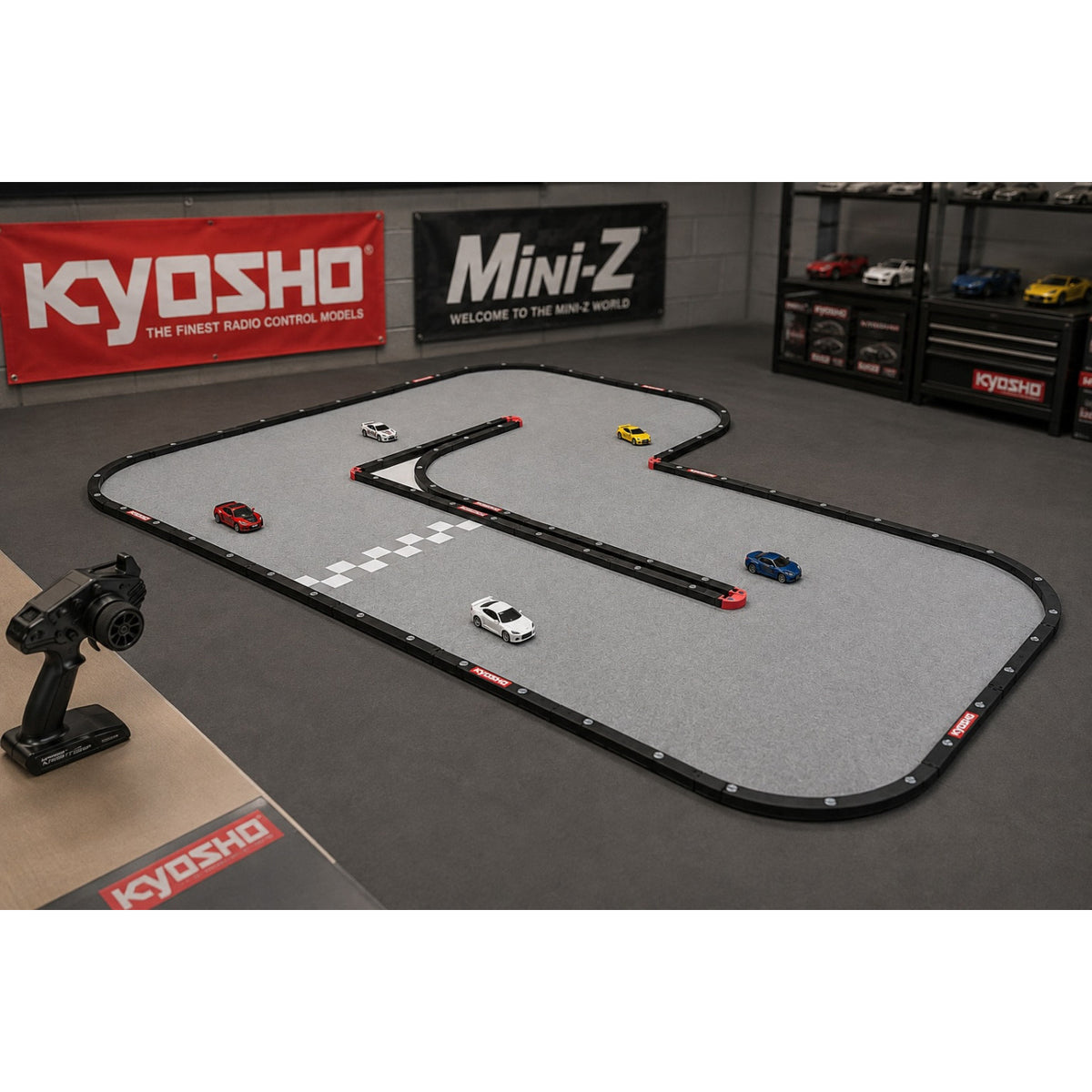 Kyosho Circuit Mini-Z Grand Prix 50 Basic Set Moquette (40pcs) 87211B