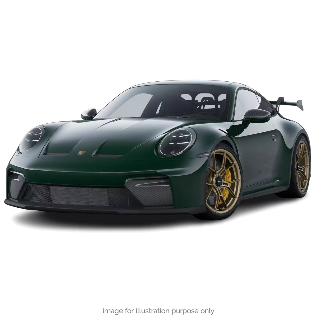 Voiture miniature collection 1/12 Porsche 911 GT3 2025 British racing green Norev 127300