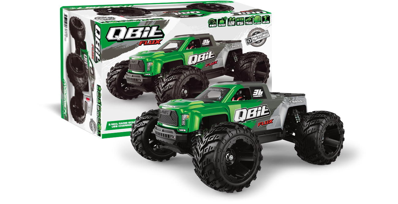 Maverick 151006 QBIT Monster truck 1/16 version brushless 60km/h