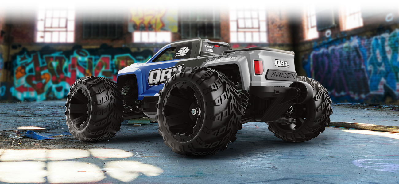 Maverick 151001 QBIT Monster truck 1/16 version brushless 60km/h