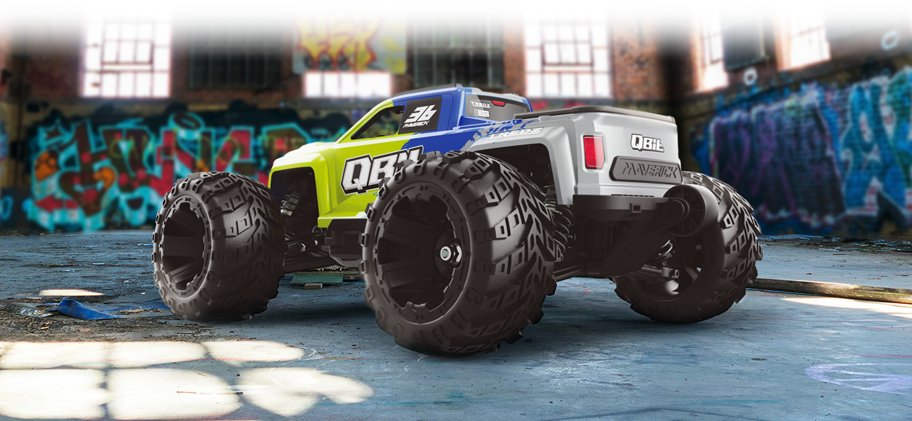Maverick 151002 QBIT Monster truck 1/16 version brushless PRO 60km/h