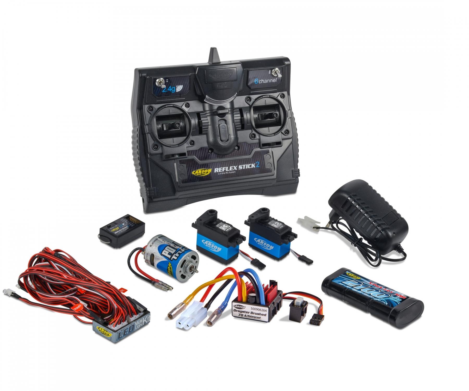 Carson Pack de démarrage pour camions RC 500501015