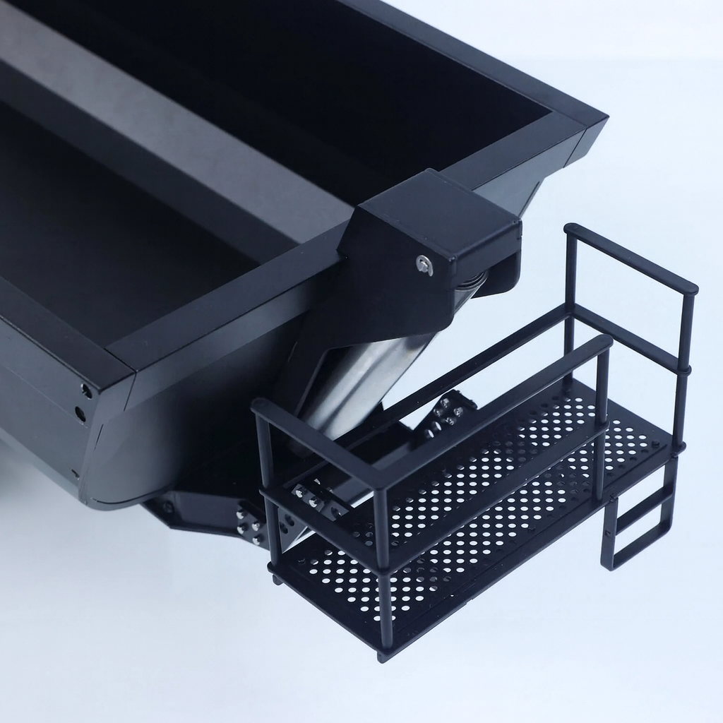 Remorque pour camion 1/14 Huina Scania Kabolite K770S métal noir