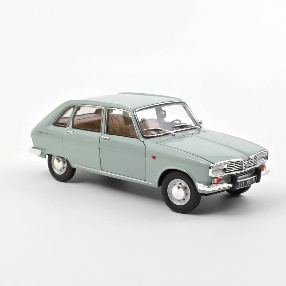 Voiture miniature collection 1/18 Renault 16 1968 Bleu clair Norev 185131