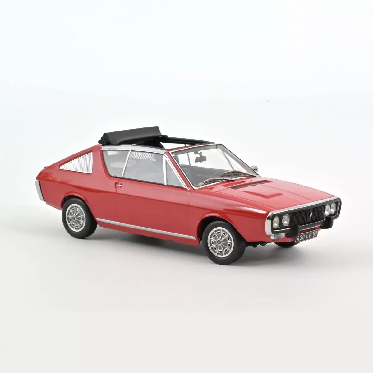 Voiture miniature collection 1/18 Renault 17 Gordini Découvrable 1975 Rouge Norev 185371