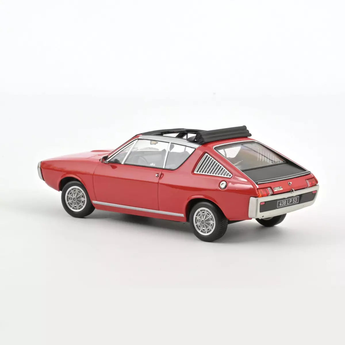 Voiture miniature collection 1/18 Renault 17 Gordini Découvrable 1975 Rouge Norev 185371