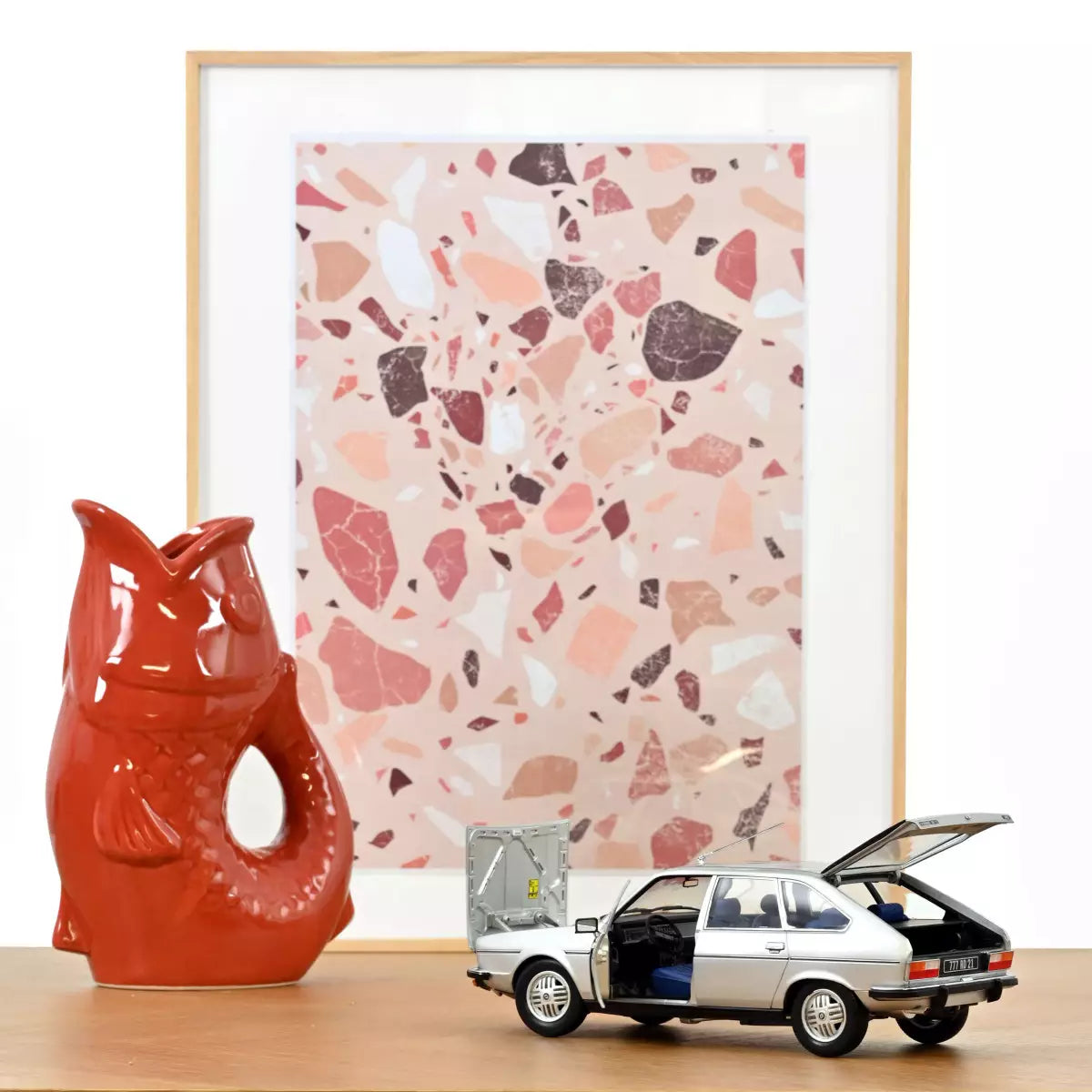 Voiture miniature collection 1/18 Renault 30 TX 1979 Argent Norev 185272