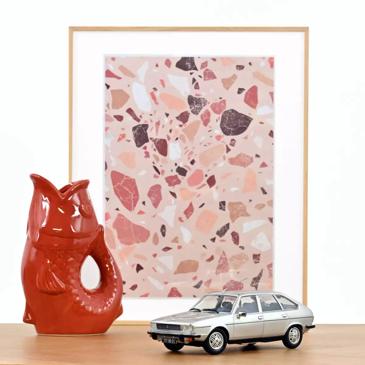 Voiture miniature collection 1/18 Renault 30 TX 1979 Argent Norev 185272