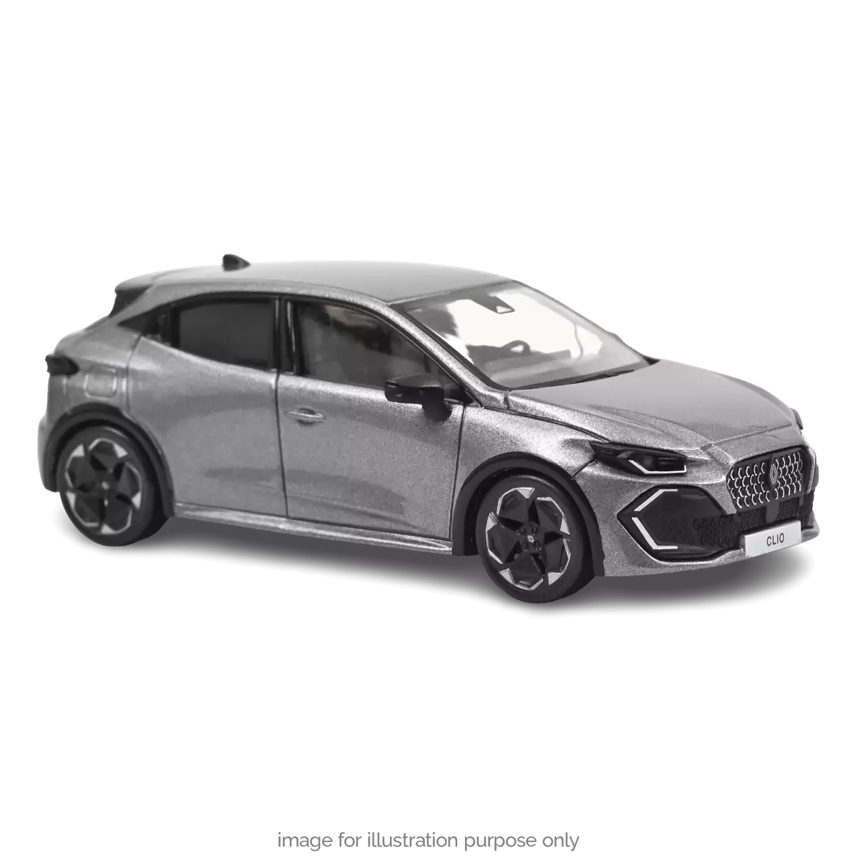 Voiture miniature collection 1/43 Renault Clio 2026 Gris Schiste Norev 517576