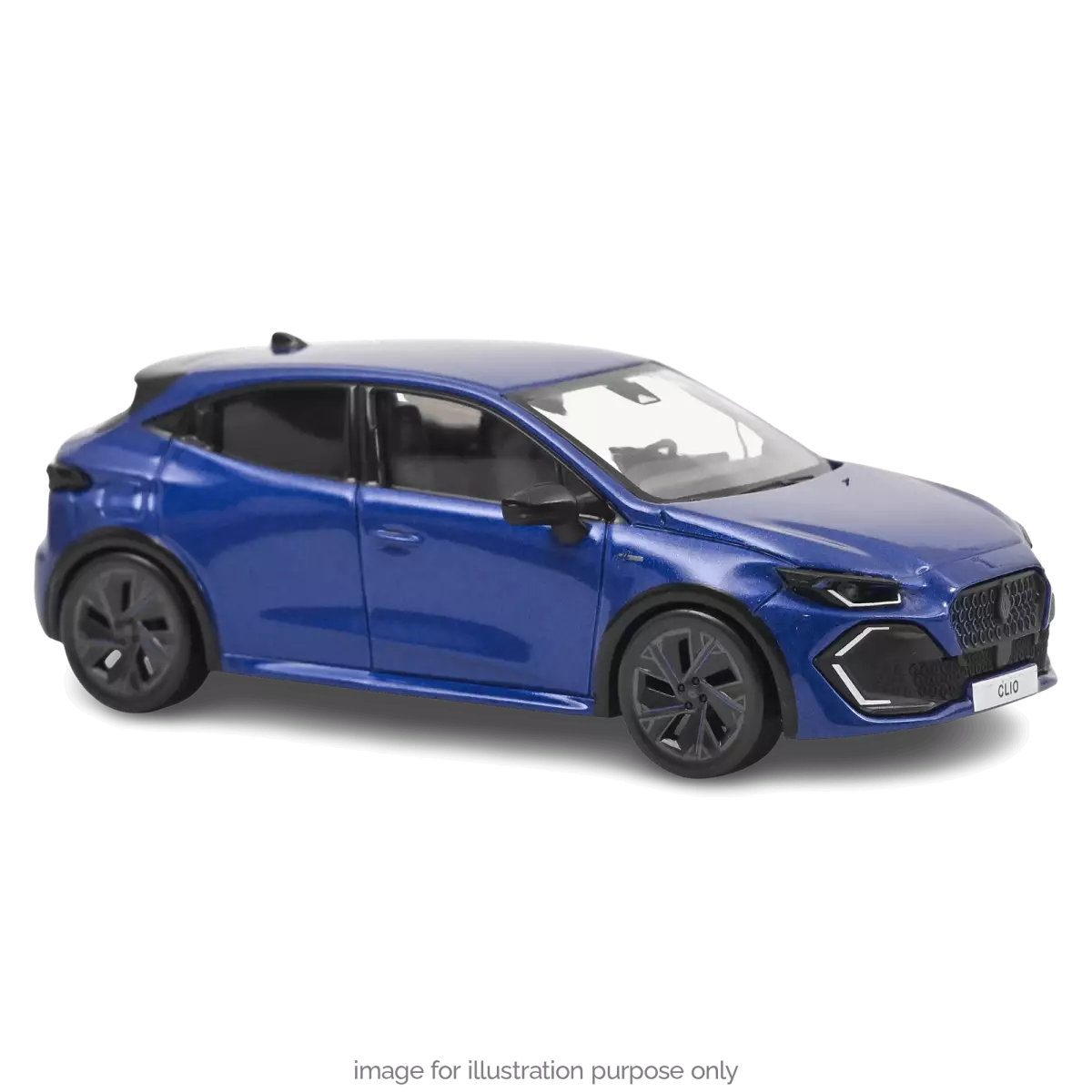 Voiture miniature collection 1/43 Renault Clio Esprit Alpine 2026 Bleu Iron Norev 517575