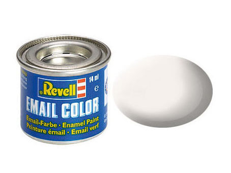 Peinture Blanc mat - Revell 32105 - RAL 9001 (N°05) - Breizh Modélisme