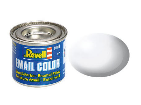 Peinture Blanc satiné - Revell 32301 - RAL 9010 (N°301) - Breizh Modélisme