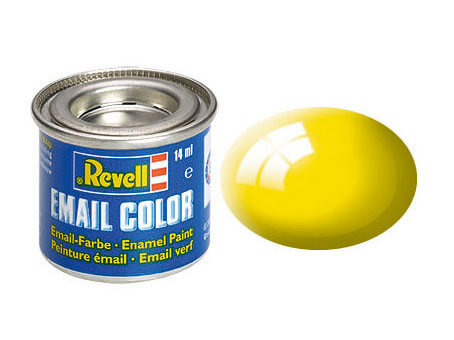 Peinture Jaune brillant - Revell 32112 - RAL 1018 (N°12) - Breizh Modélisme