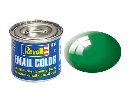Peinture Vert Emeraude brillant - Revell 32161 - RAL 6029 (N°61) - Breizh Modélisme
