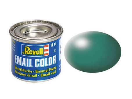 Peinture Vert satiné - Revell 32365 - RAL 6000 (N°365) - Breizh Modélisme