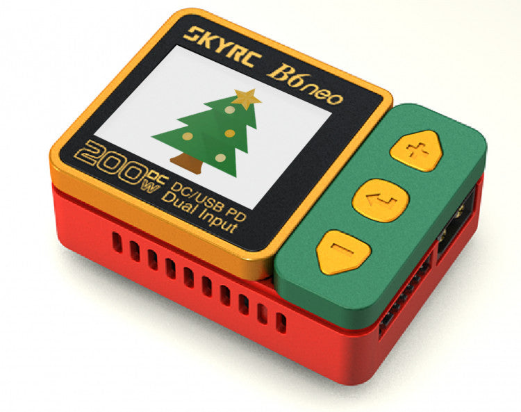 Chargeur SkyRC B6neo DC 12A - édition spéciale noël - Breizh Modélisme.