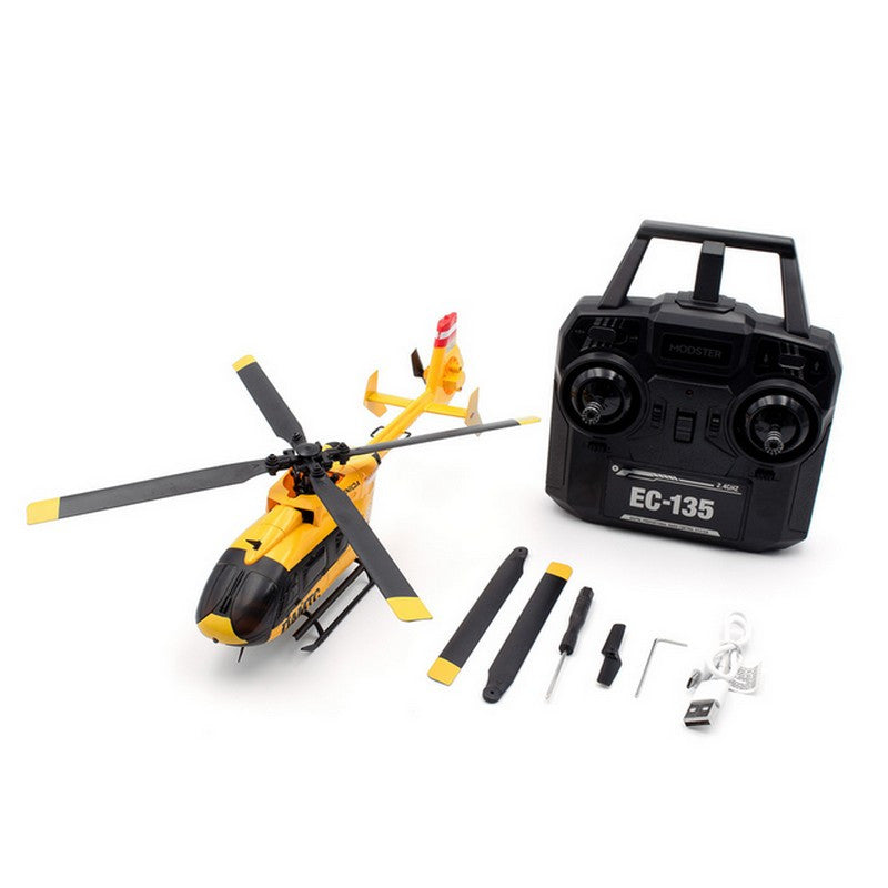 Hélicoptère RC EC-135 ÖAMTC flybarless RTF - 256mm - MD11672 - Breizh Modélisme