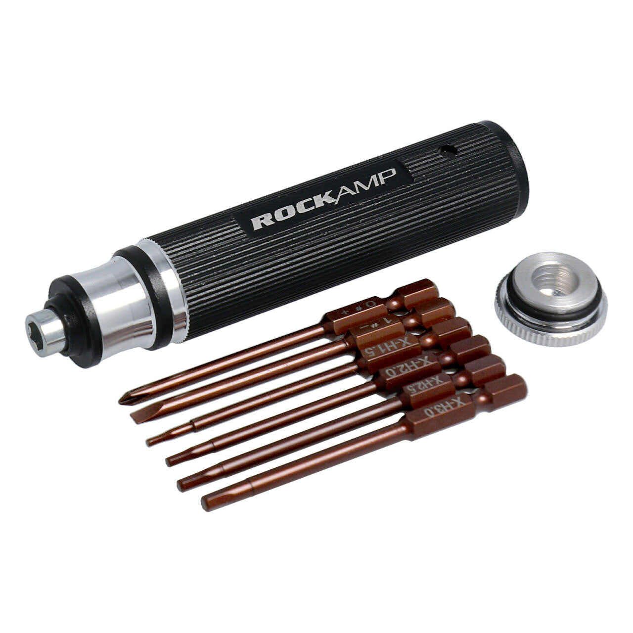 Kit de Tournevis hexagonal, plat et cruciforme 6 en 1 - Breizh Modélisme.