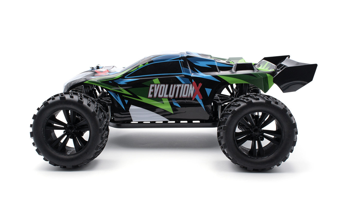 Monster Truck RC 1/10 Tout Terrain Evolution X " Brushless 4WD - 65km/h" - Breizh Modélisme.
