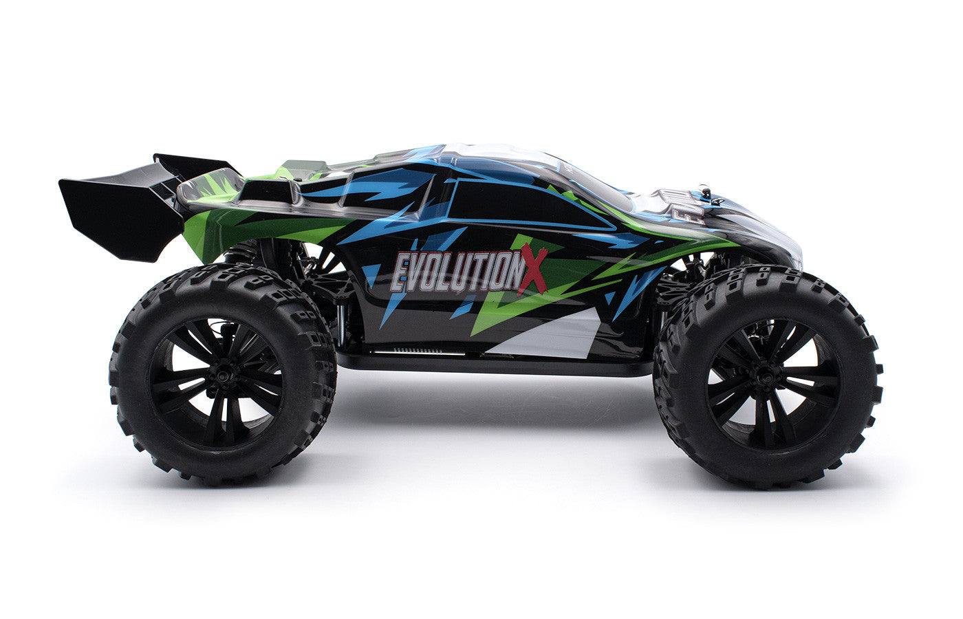 Monster Truck RC 1/10 Tout Terrain Evolution X " Brushless 4WD - 65km/h" - Breizh Modélisme.