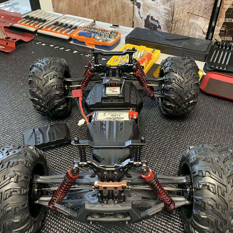 Monster Truck Twin Sprint 4WD RTR - 46km/h Enfants 10-13 ans - Breizh Modélisme.